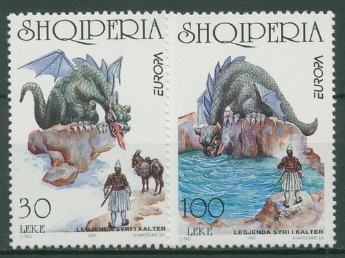 Albania 1997 europa - albania, cept