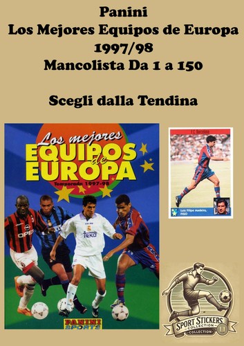 Panini equipos europa - panini, de
