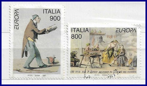 Francobolli italiani usati - italiani,