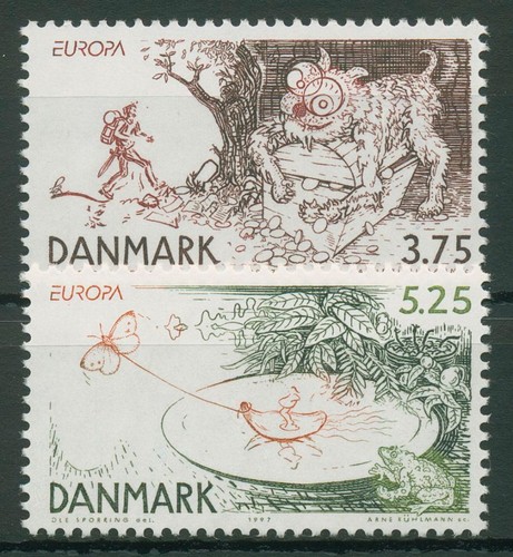 Danimarca 1997 europa cept - danimarca,