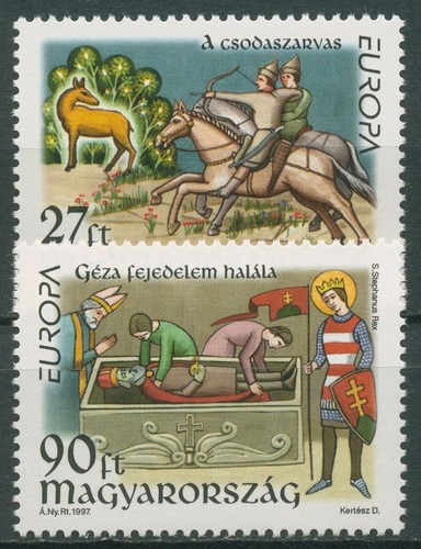 Ungheria 1997 europa - ungheria, cept