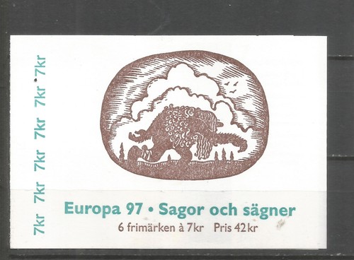 Cept europa 1997 mnh svezia - 1997,