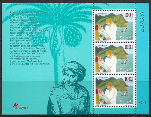 Blocco europa cept madeira - cept,