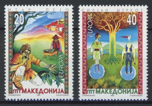 Macedonia 1997 europa - :,