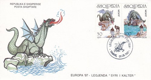 Europa cept fdc 1997 - europa,