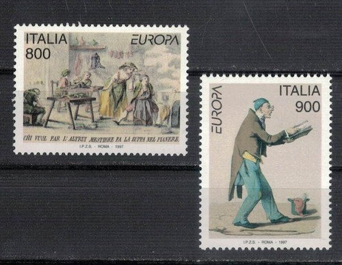 Europa unita francobolli - unita.,