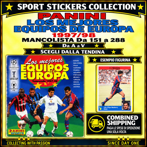 Panini equipos europa - panini,
